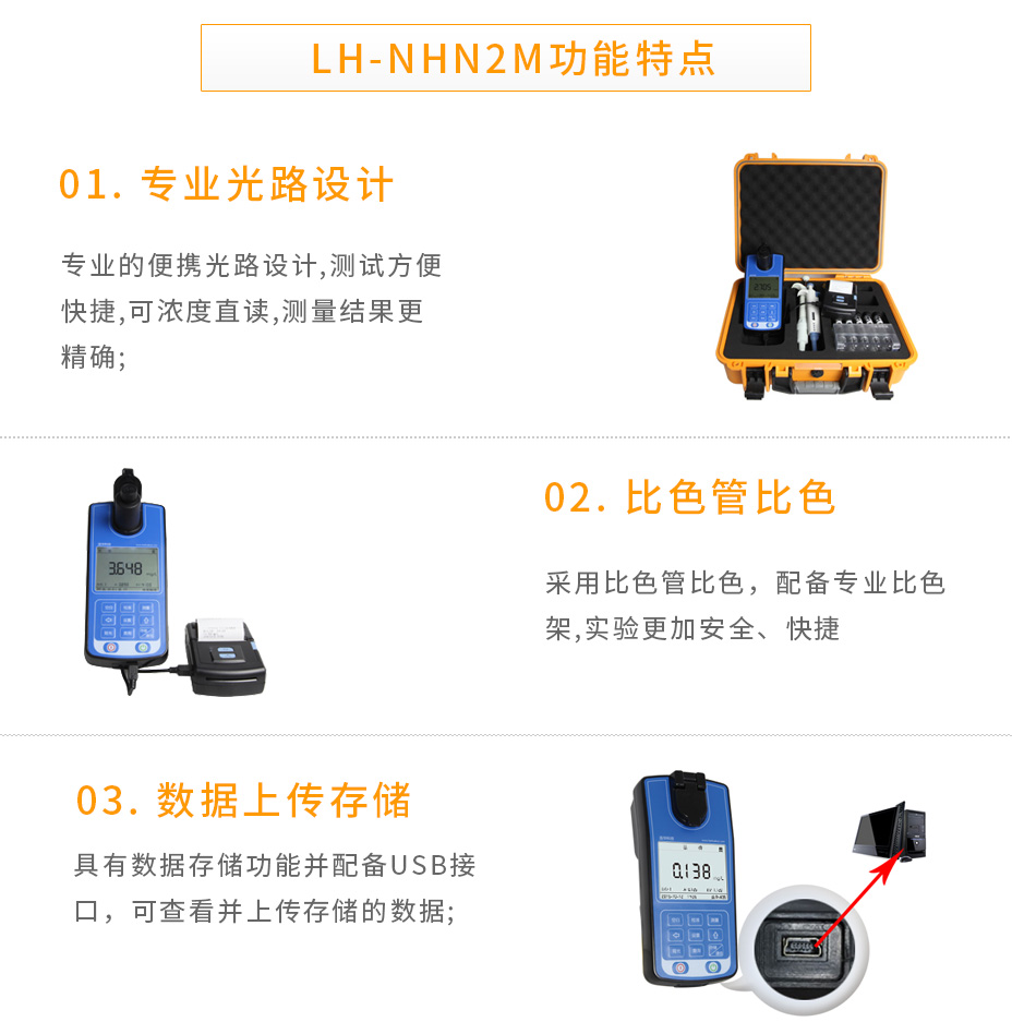 LH-NHN2M便攜式氨氮快速測定儀